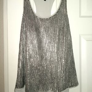 BCBG Maxazria size Xs silver